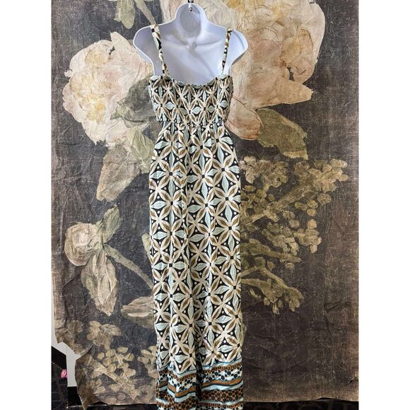 New Anthropologie The Piper Bandeau Cutout Jumpsuit Sz Medium - Picture 5 of 9